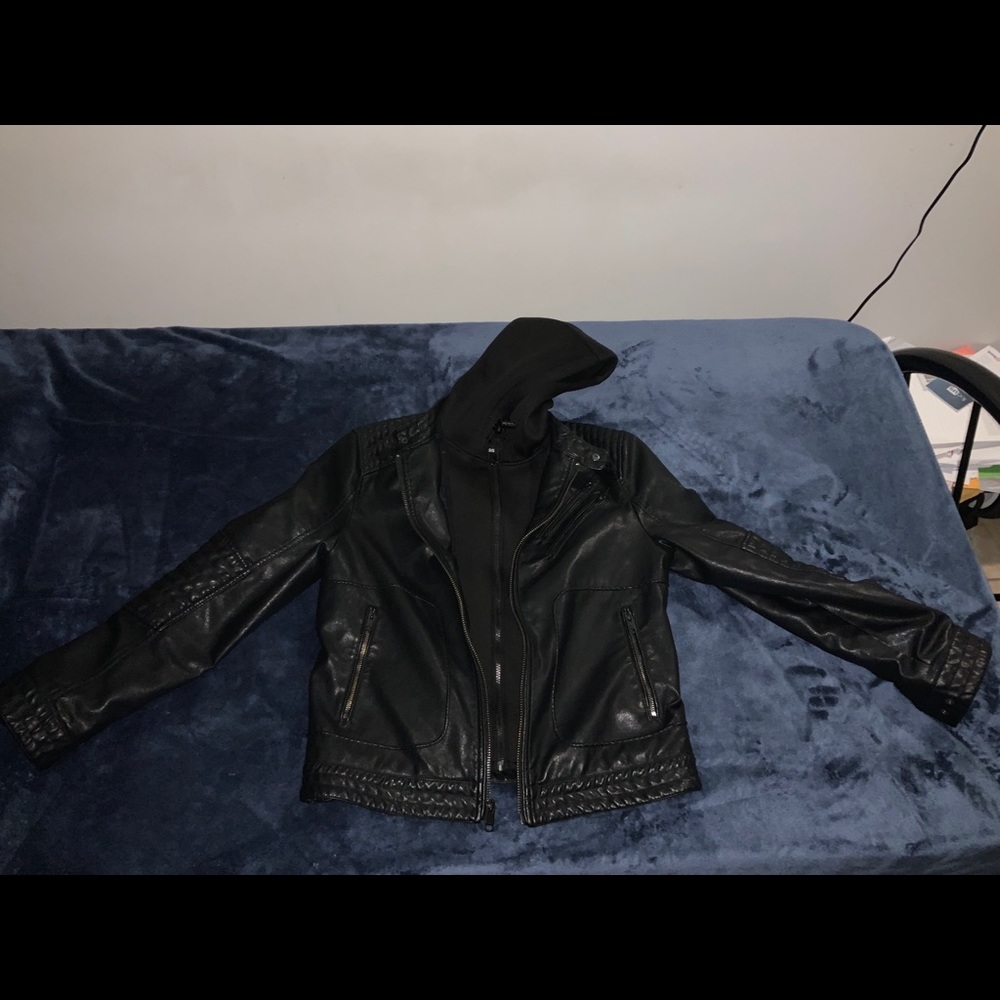 Express Biker Leather Jacket